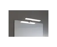 SAPHO MIRAKA LED svítidlo 5W, 230V, 300x35x120mm, IP44, akryl, chrom (1)