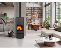 ROMOTOP Akumulační krbová kamna EVORA H kámen (serpentin) (2)