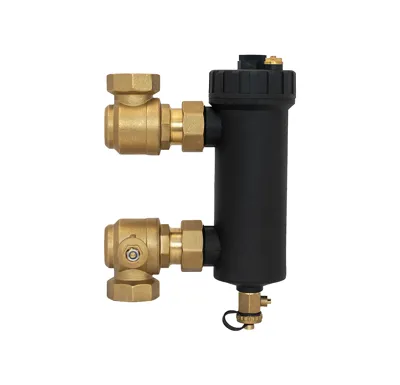 Magnetický filtr kotlový 5/4", černý