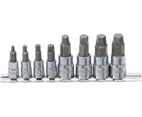 BGS Sada pro povolení poškozených šroubů, 6,3 mm (1/4") / 10 mm (3/8"), pro defektní vnitřní BGS Sada pro povolení poškozených šroubů, 6,3 mm (1/4") / 10 mm (3/8"), pro defektní vnitřní
