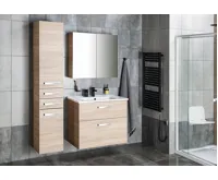 AQUALINE VEGA galerka, 80x70x18cm, dub platin (3)