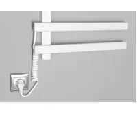 SAPHO ELCOR elektrický sušák ručníků 480x920x50 mm, 128 W, bílá mat (7)