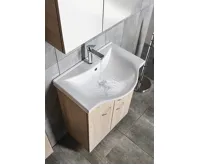 AQUALINE ZARA 65 keramické umyvadlo nábytkové 64,5x46cm, bílá (4)