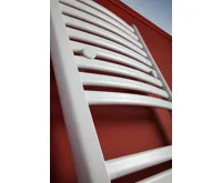 Koupelnový radiátor PMH Marabu 450x1233, Metalická stříbrná (3)
