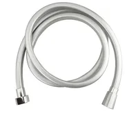 SAPHO QUADROFLEX plastová sprchová hadice hranatá, 150cm, stříbrná/chrom SAPHO QUADROFLEX plastová sprchová hadice hranatá, 150cm, stříbrná/chrom
