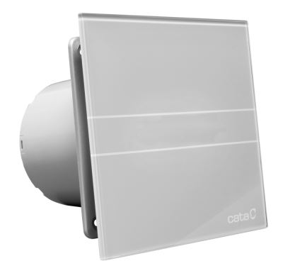 CATA ventilátor e100 GS sklo stříbrný