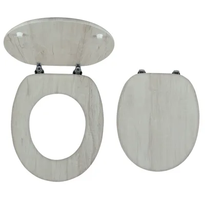 NOVASERVIS WC sedátko, dýhované MDF, panty kov-chrom - WC/DUBVELVET