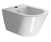 GSI KUBE X bidet závěsný 36x50cm, bílá ExtraGlaze GSI KUBE X bidet závěsný 36x50cm, bílá ExtraGlaze