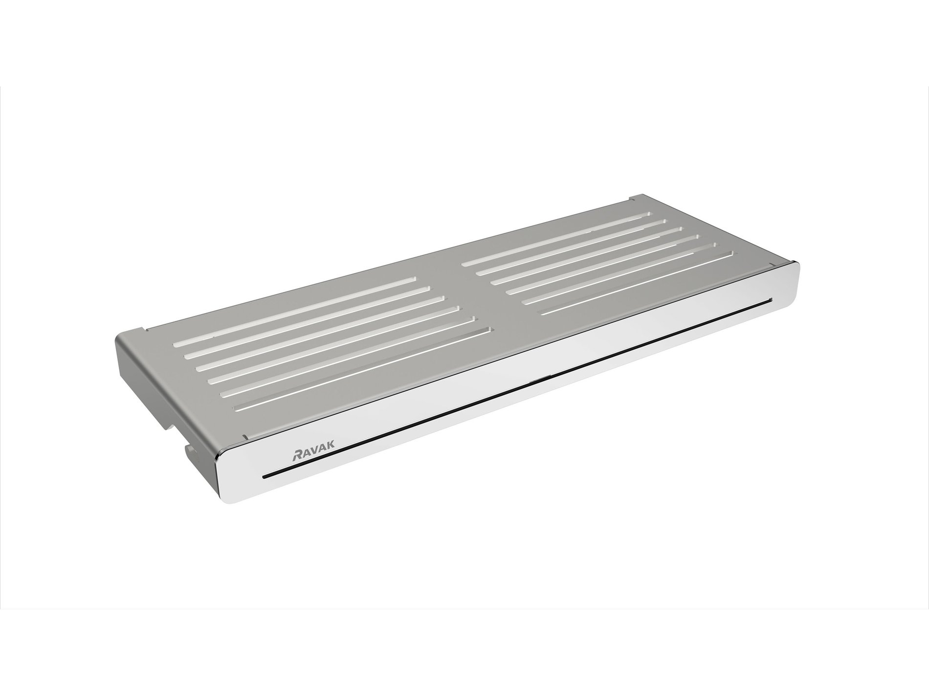 Ravak polička slim s, satin/chrom