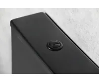 SAPHO PACO WC kombi, Rimless, spodní/zadní odpad, černá mat (13)