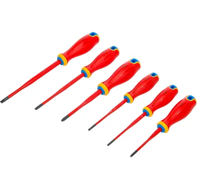 BGS Sada šroubováků VDE, extra tenká špička, 6dílná