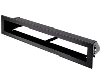 HS Flamingo Krbová mřížka OTEVŘENÁ 40x6 cm, černý mat