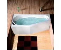 POLYSAN TIGRA L asymetrická vana 150x75x46cm, bílá (3)