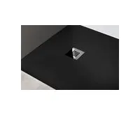 GELCO MITIA sprchová vanička z litého mramoru, obdélník 160x90cm, černá (1)