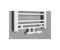 BRUCKNER ALBRECHT otopné těleso 400x1250 mm, středové připojení, bílá (1)