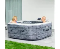 Intex Vířivý bazén PureSpa Bubble GREYSTONE DELUXE 4 - 28450 (2)