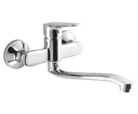 AQUALINE LOTTA nástěnná baterie, ramínko ploché zvýšené, chrom