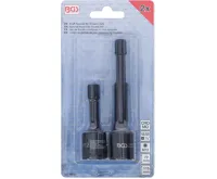 BGS Hlavice zástrčná tvrzená,sada 2 ks, 12, 5 mm (1/2"), vnitřní tisícihran (pro XZN) M12, pro (2)