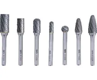 BGS Frézy HSS, různé formy, dřík 6 mm, sada 7 dílů (1)