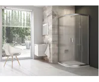 Ravak sprchový kout čtvrtkruh BLCP4-80 bright alu+Grape Ravak sprchový kout čtvrtkruh BLCP4-80 bright alu+Grape