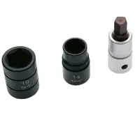 BGS Sada hlavic na brzdové třmeny kotoučových brzd, 12,5 mm (1/2"), 3dílná (1)