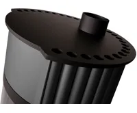 HS Flamingo Krbová kamna MASTERFLAMME ® Grande I, šedá (35)