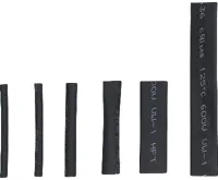 BGS Bužírka smršťovací černá 2-7 mm, sada 90 dílů (1)