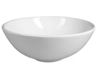 AQUALINE Keramické umyvadlo na desku, Ø 40cm, bílá (5)