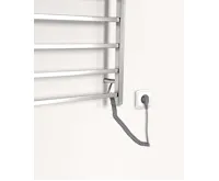 SAPHO ESKINADO elektrický sušák ručníků, hranatý, 620x1160 mm, 120 W, nerez lesk (5)