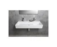 GSI KUBE X keramické dvojumyvadlo 100x47cm, bílá ExtraGlaze (1)
