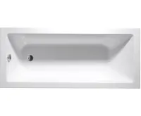 AQUALINE DOUBRAVA obdélníková vana 160x70x42cm, bílá