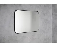 SAPHO AROWANA zrcadlo v rámu 100x70cm, černá mat (5)