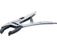 BGS Skřipcové kleště, 4 rychlá nastavení, výrazně zalomená spodní čelist, francouzský typ, (1)