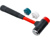 BGS Sada kladiva s výměnnou hlavou,  sklolaminátová násada,  O 38 mm (1)