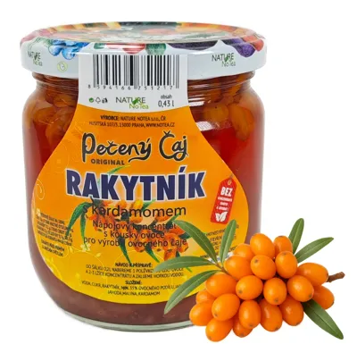 Nature NoTea s.r.o. Pečený čaj Notea - Rakytník s kardamomem 430ml