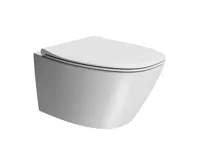 GSI MODO závěsná WC mísa, Swirlflush, 37x54cm, bílá dual-mat (3)