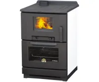 PLAMEN PLAMEN Sporák na tuhá paliva CALOREX 100 - bílý PLAMEN PLAMEN Sporák na tuhá paliva CALOREX 100 - bílý