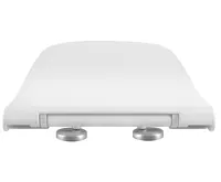 SAPHO BELLO WC sedátko, SLIM, Soft Close, bílá (5)