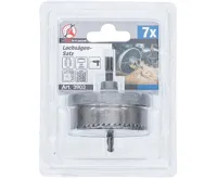 BGS Pily vykružovací 26,0 - 63,0 mm, hloubka 1", 7 dílů (4)