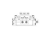 BOKI InFloor Podlahový konvektor FMK  90/260-1200mm - pozink Bez ventilátoru (3)