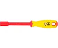 BGS Šroubovák na nástrčné klíče VDE, šestihran, 12 mm, Délka čepele 125 mm (1)