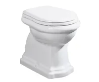 KERASAN RETRO WC mísa stojící, 38,5x59cm, spodní odpad, bílá (3)