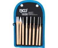 BGS Vyražeče, sekáče, důlčík, sada 8 dílů Cr-V