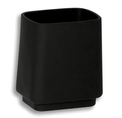 NOVASERVIS Držák kartáčků a pasty na postavení Metalia 4 černá-chrom - 6406/1,5