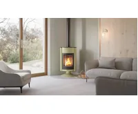 HS Flamingo Krbová kamna MASTERFLAMME ® Grande II, olivová (12)