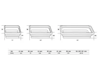 BGS Sada magnetických misek,  silikon,  skládací,  3dílná BS74501 (3)