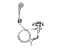 Baterie kombinovaná dvouručková se sprchou pro nízkotl. ohřívače, ramínko 15 cm, sprcha, hadice 1,5m