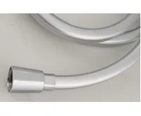SAPHO QUADROFLEX plastová sprchová hadice hranatá, 150cm, stříbrná/chrom (4)