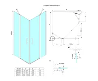 GELCO LORO obdélníkový sprchový kout 900x800mm, rohový vstup (5)