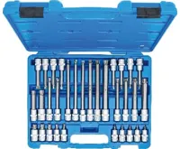 BGS Sada nástrčných hlavic, 12,5 mm (1/2"), TP-profil (pro Torx Plus) TP20 – TP70, 32dílná (3)